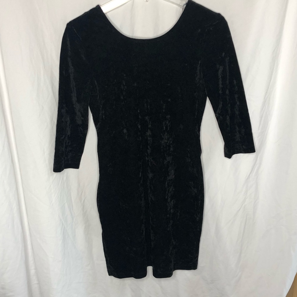 Velvet Bodycon Dress